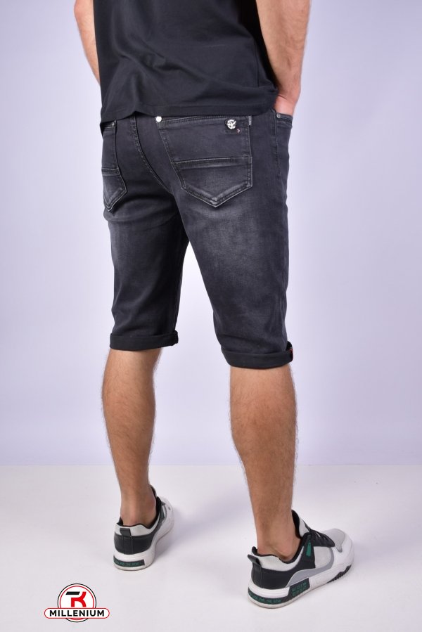 Шорти чоловічі джинсові "CAPTAIN" Розміри в наявності : 31, 36 арт.55018