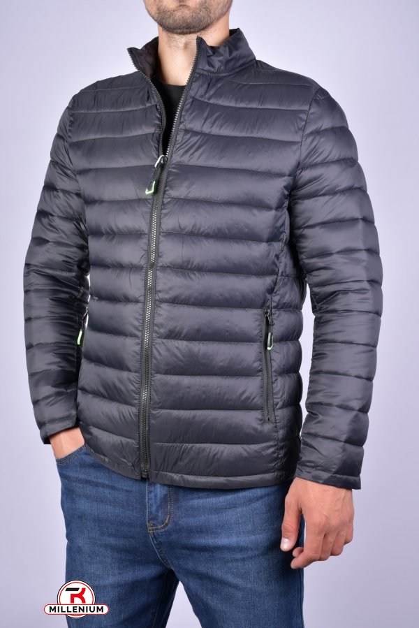 Куртка мужская (цв.т.синий) из плащевки демисезонная "ATE" Размеры в наличии : 48, 50 арт.06