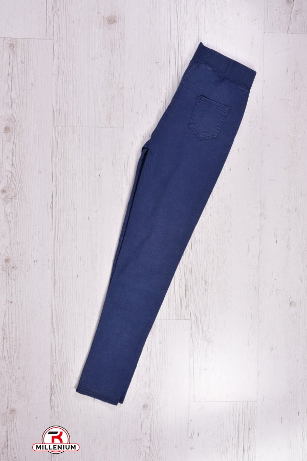 Джегінси жіночі (кол. синій) стрейчові "BLACK CYCLONE" Розміри в наявності : 42, 44 арт.W606