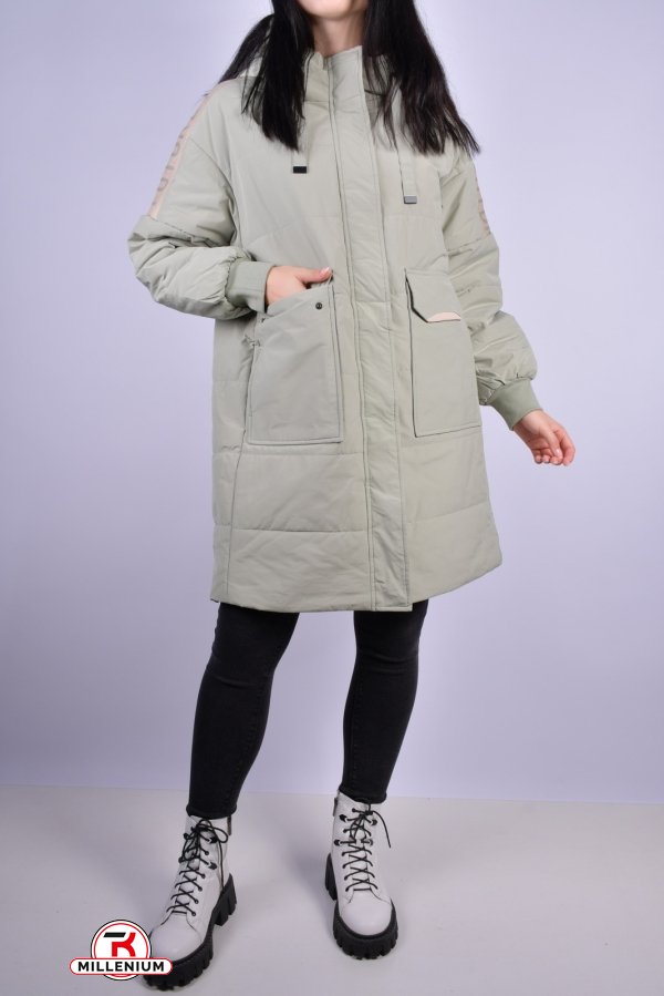 Куртка жіноча з плащівки (color 166) демісезонна "T.YCamille" Розміри в наявності : 50, 52 арт.B-816