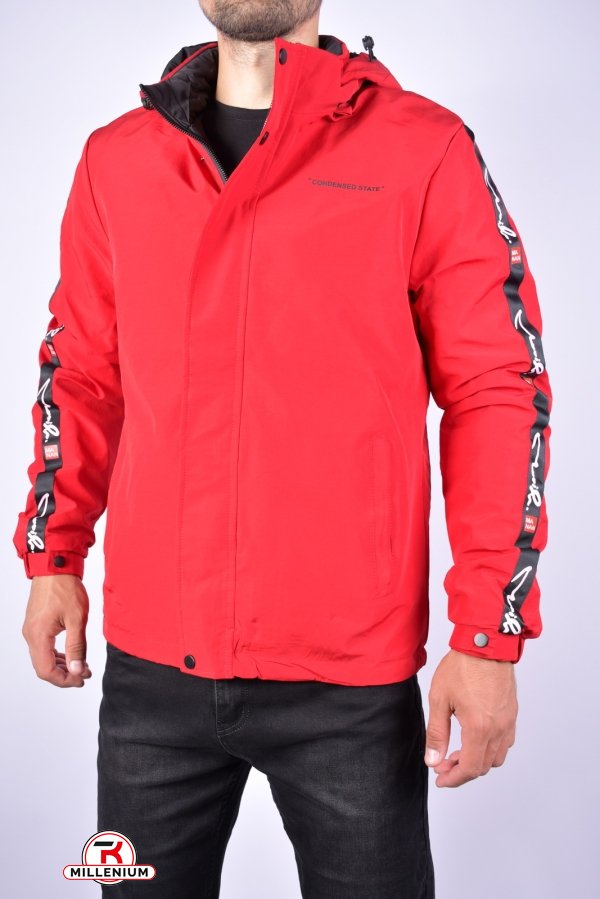 Куртка мужская демисезонная (цв.бордовый) двух сторонняя Размеры в наличии : 44, 46, 50, 52 арт.EM23078