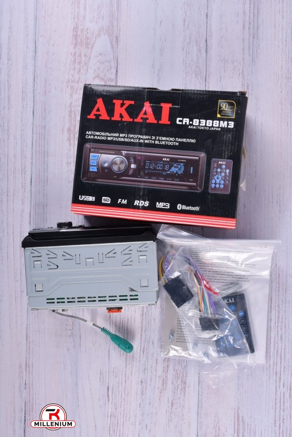 Автомагнитола Akail 25 BTx4 ( USB/MMC CARD) арт.CA-8388M3