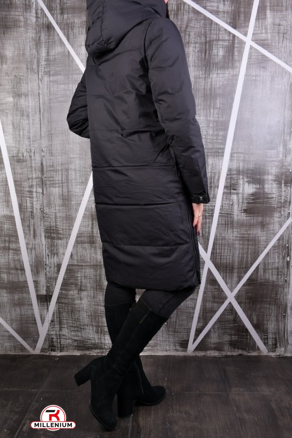 Пальто женское зимнее color.1 (утеплитель тинсулейт) "QARLEVAR" (Polyester 100%) Размер в наличии : 46 арт.812