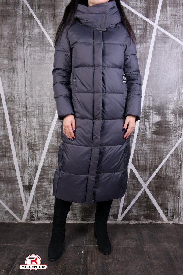 Пальто жіноче зимове color.3 (утеплювач тинсулейт) "QARLEVAR" Розмір в наявності : 46 арт.811
