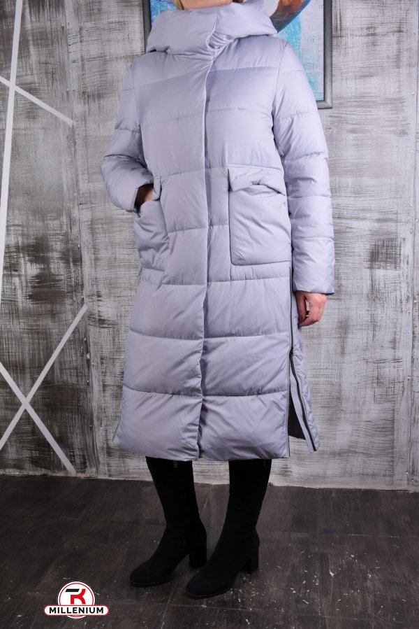 Пальто женское зимнее color.35 (утеплитель тинсулейт) "QARLEVAR" (Polyester 100%) Размеры в наличии : 54, 56 арт.829
