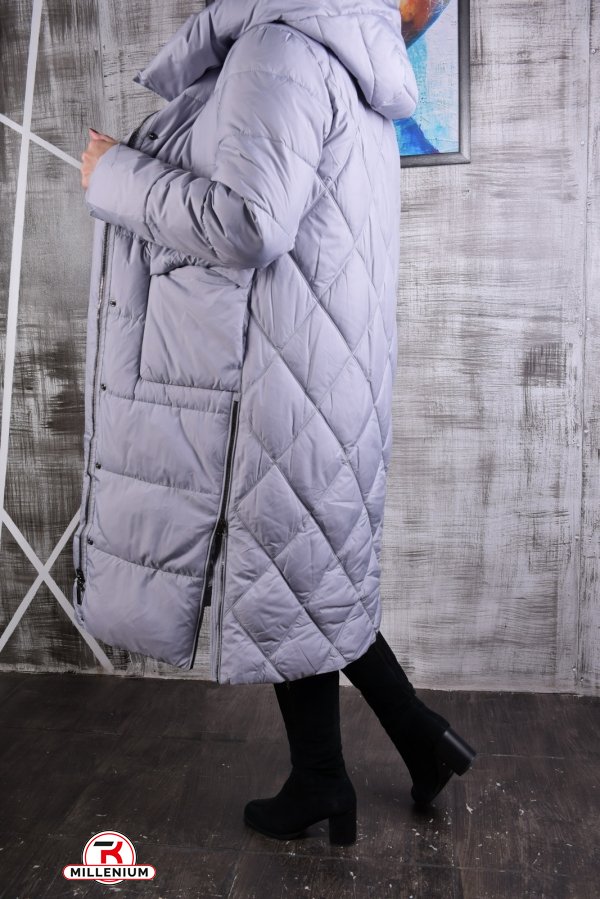 Пальто жіноче зимове color.35 (утеплювач тинсулейт) "QARLEVAR" Розміри в наявності : 54, 56 арт.829