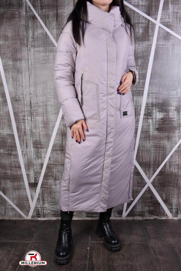 Пальто женское зимнее color.33 (утеплитель тинсулейт) "QARLEVAR" (Polyester 100%) Размеры в наличии : 42, 44, 48 арт.837