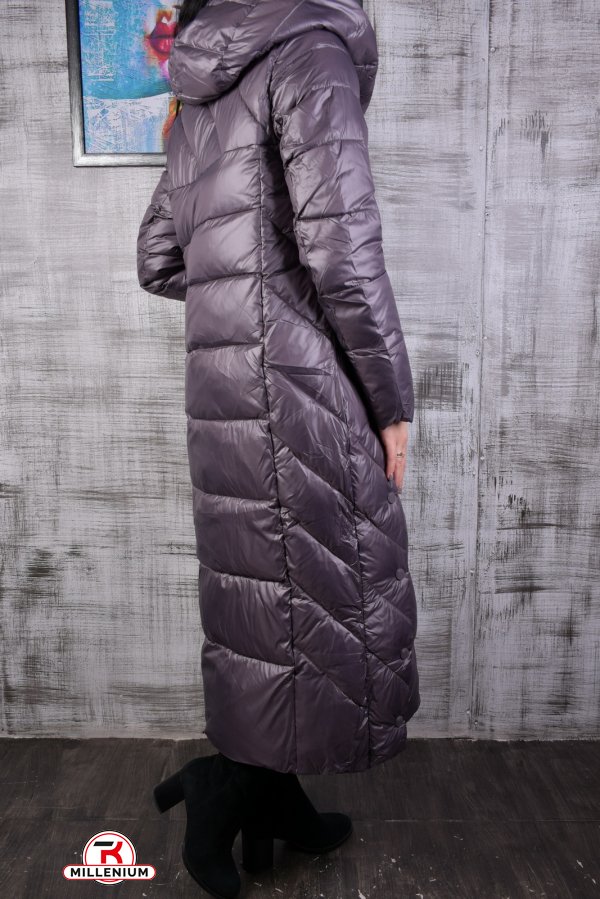 Пальто женское из плащёвки зимние (color D023 ) HaiLuoZi" Размеры в наличии : 44, 46 арт.HY6037