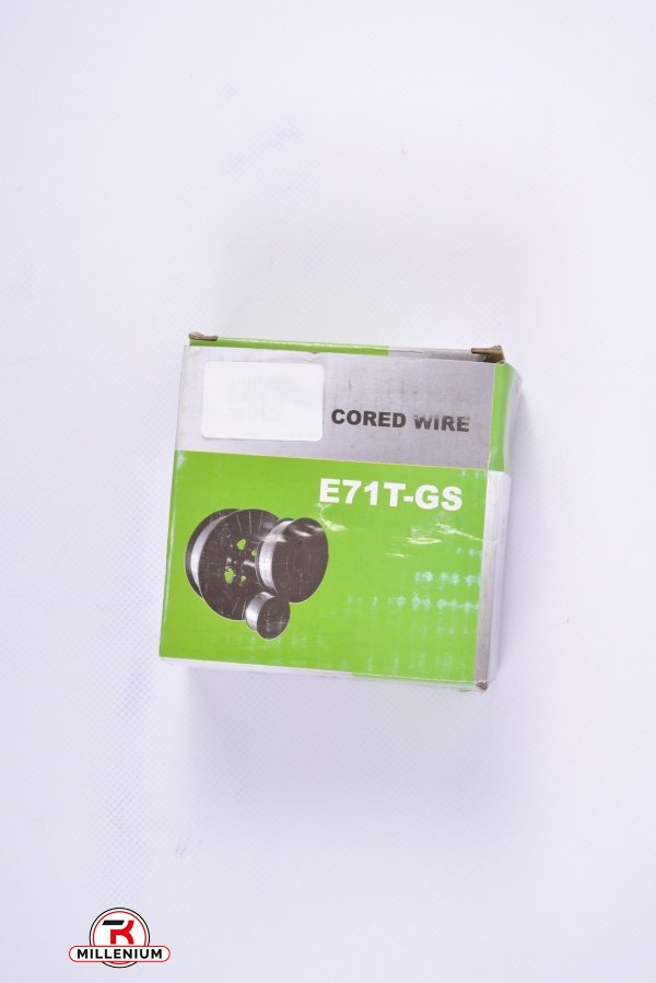 Дріт із флюсом 0,8mm 1,0кг арт.E71T-GS