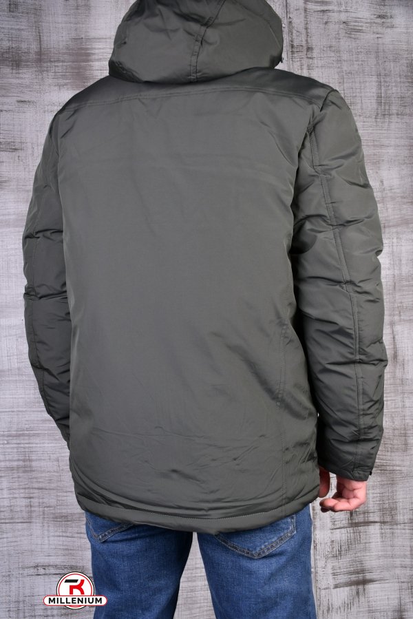 Куртка мужская из плащевки зимняя (COL. 3) "F-TSH" Размер в наличии : 62 арт.A-28