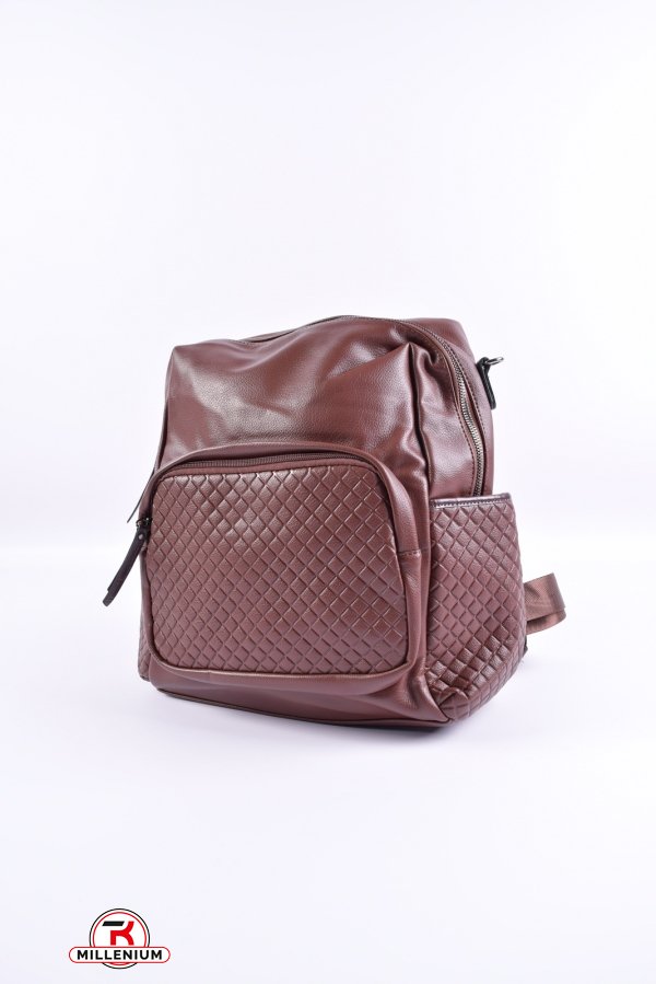 Жіночий рюкзак (цв. коричневий) розмір 36/26/10 см. арт.MC127