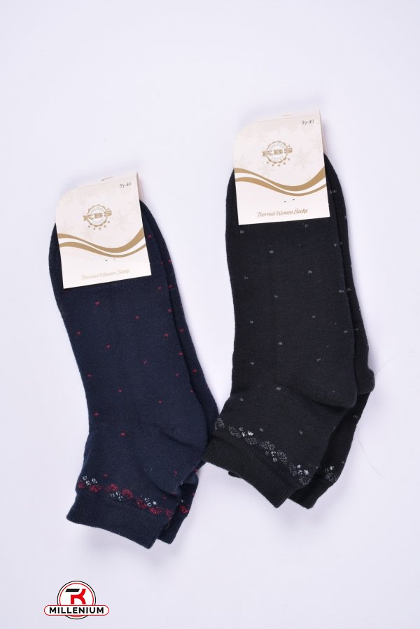 Шкарпетки жіночі махрові (розмір 37-40) "KBS" арт.2-20040