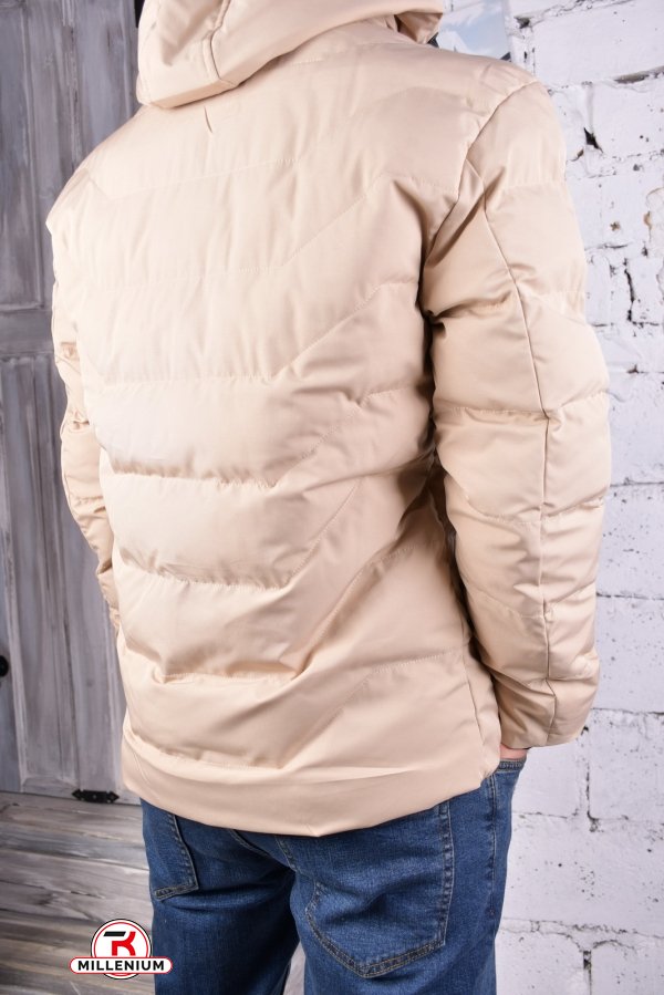 Куртка мужская зимняя (цв.кремовый) Размер в наличии : 44 арт.1130