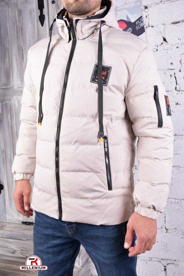 Куртка чоловіча зимова (кол. кремовий) Розміри в наявності : 44, 50 арт.1170