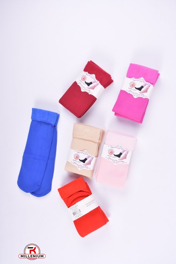 Шкарпетки жіночі на мікро хутрі розмір 36-41 арт.A101