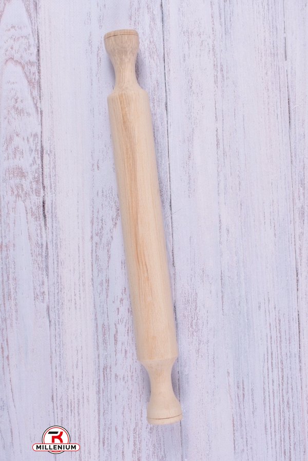 Скалка для розкочування тіста (дерев'яна) розмір 40 см арт.2029