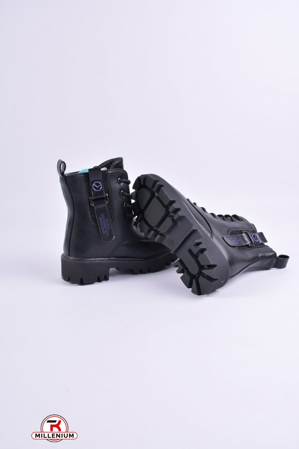 Ботинки для девочки зимние на меху "Kimboo" Размеры в наличии : 27, 28, 29, 30 арт.FG2229-2Z