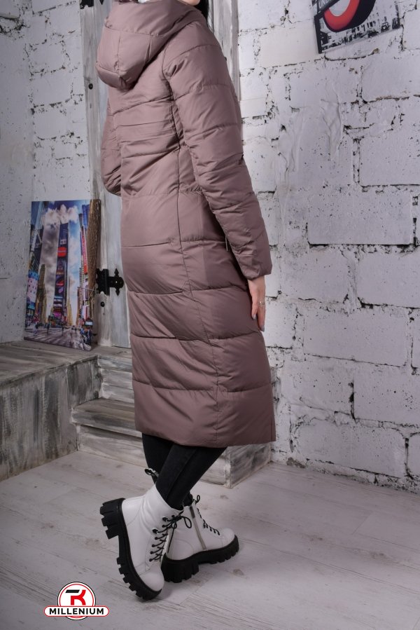 Пальто жіноче зимове color.26 (утеплювач тинсулейт) "QARLEVAR" Розмір в наявності : 48 арт.223