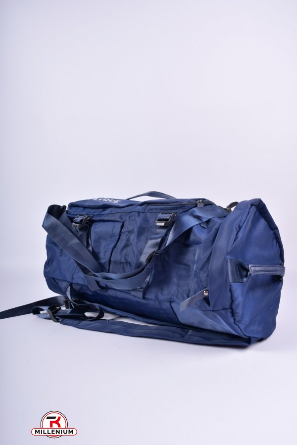 Рюкзак з плащової тканини (кол. синій) розмір 47/36/14 см. арт.5651