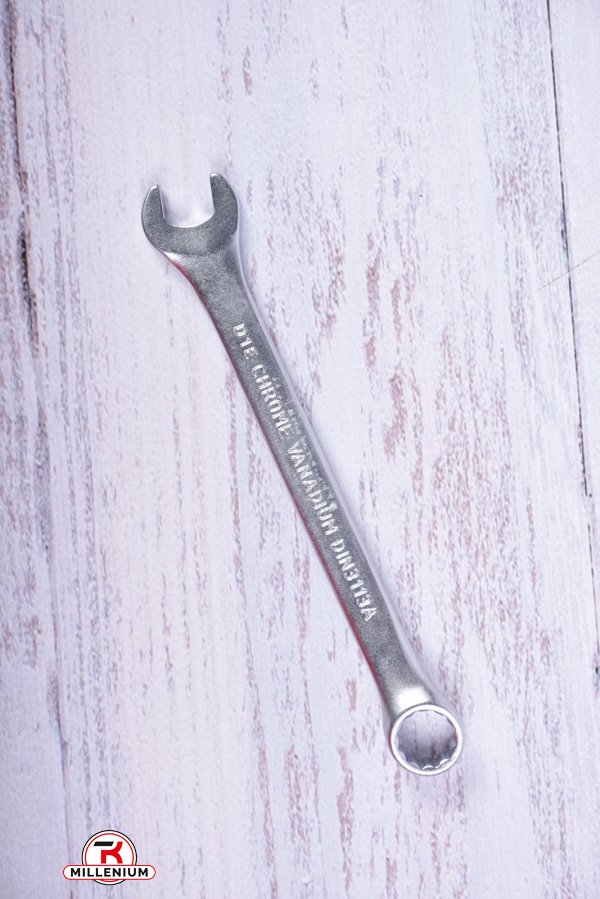 Ключ рожково-накидной 12 мм.CrV satine арт.6021121