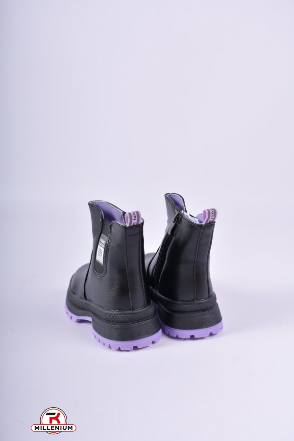 Ботинки для девочки зимние на меху "MODERN STYLE" Размеры в наличии : 26, 28, 29, 31 арт.3920-3-1