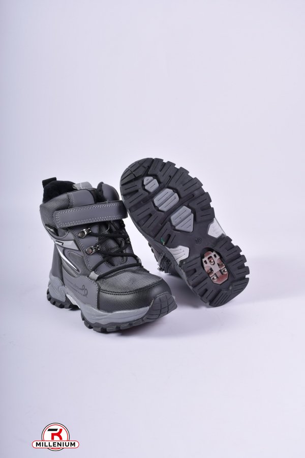 Ботинки для мальчика зимние на меху "MODERN STYLE" Термо Размер в наличии : 27 арт.3929-2-2