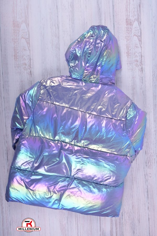 Куртка для дівчинки (кол. фіолетовий) зимова болонева Зріст в наявності : 158, 164, 170 арт.2022-4