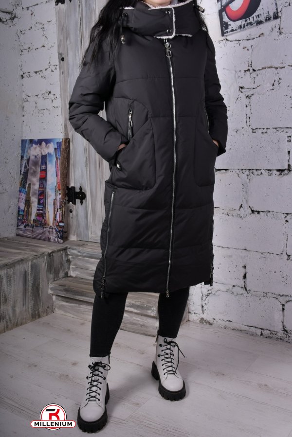 Пальто женское болоньевое зимние (color R001) Размер в наличии : 42 арт.HY3061