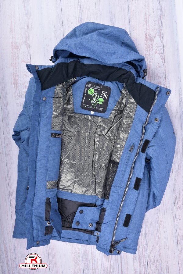 Куртка дитяча лижна (кол. синій) з дихаючої мембранної тканини (10000mm)SNOW HEADQUARTER Зріст в наявності : 140, 146 арт.T-8187