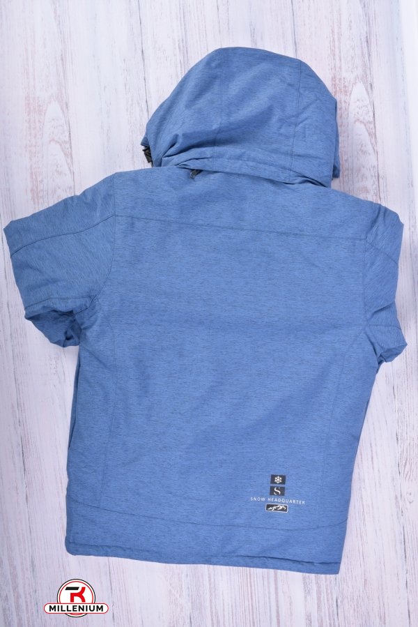 Куртка дитяча лижна (кол. синій) з дихаючої мембранної тканини (10000mm)SNOW HEADQUARTER Зріст в наявності : 140, 146 арт.T-8187