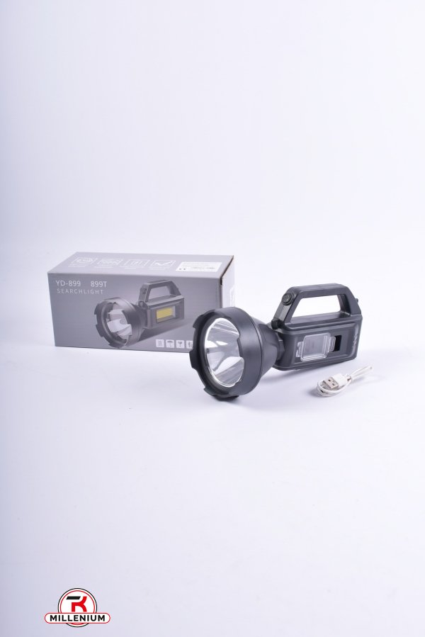 Ліхтар ручний на акумуляторі (зарядка від USB та сонячної батареї) арт.RD-C082