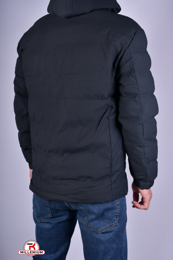 Куртка чоловіча зимова (кол. т. синій) з плащової тканини Розмір в наявності : 48 арт.1132