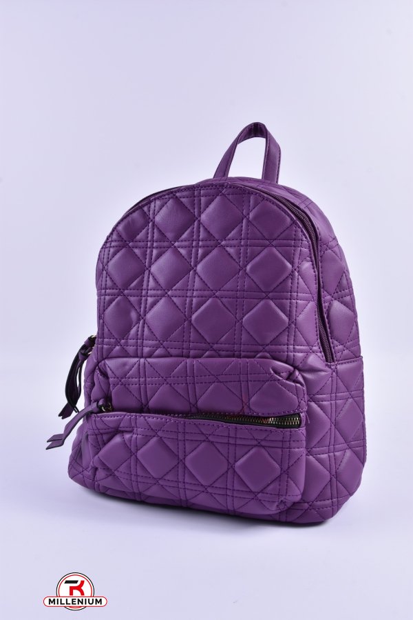 Жіночий рюкзак (цв. фіолетовий) розмір 30/29/12 см. арт.6547