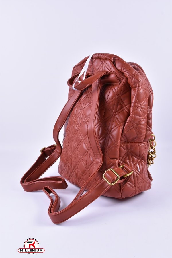 Рюкзак жіночий (кол. теракотовий) розмір 35/35/14 см. арт.PH2603