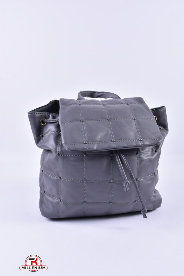 Рюкзак-сумка женская (цв.серый) размер 30/29/11 см. арт.HJ789
