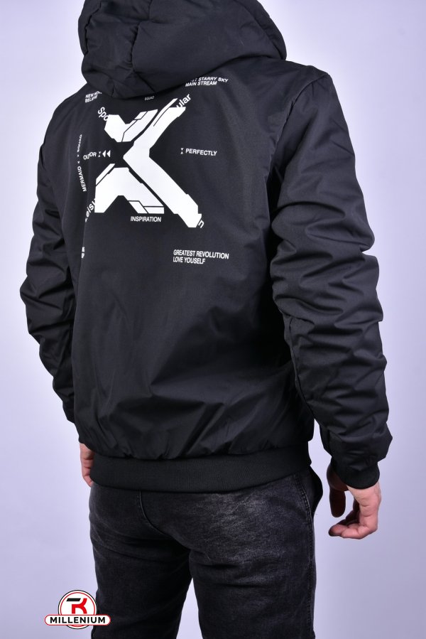 Куртка чоловіча (color 7) демісезонна з плащової тканини "BOOSJICK" (двостороння) Розміри в наявності : 44, 46, 48 арт.7705