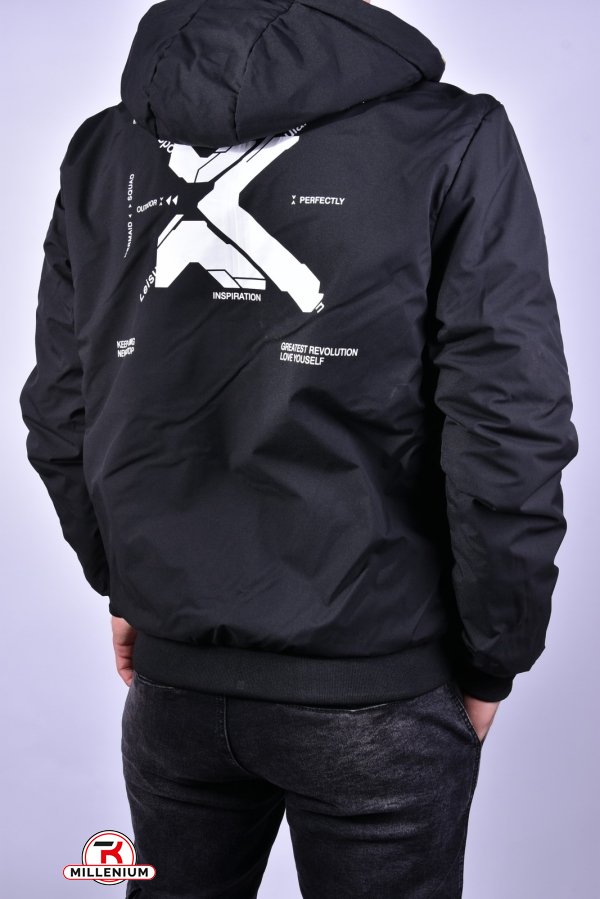 Куртка чоловіча (color 9) демісезонна з плащової тканини "BOOSJICK" (двостороння) Розміри в наявності : 44, 46, 52 арт.7705