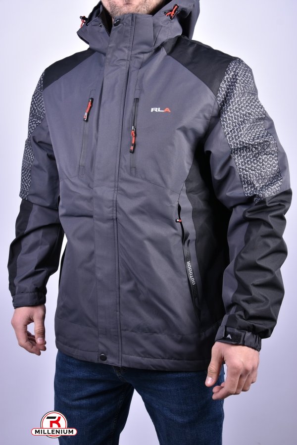 Куртка чоловіча (COL.8) з водовідштовхувальної тканини "RLA" Розміри в наявності : 44, 46 арт.R21131