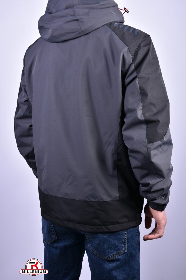 Куртка чоловіча (COL.8) з плащової тканини демісезонна "AUDSA" Розміри в наявності : 46, 48, 52 арт.A21117