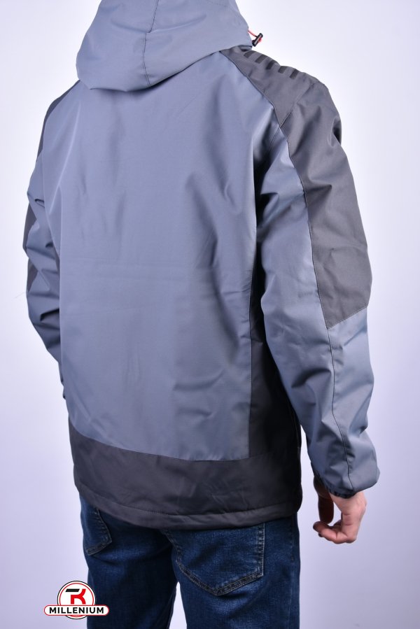 Куртка мужская (COL.22) из плащевки демисезонная "AUDSA" Размер в наличии : 46 арт.A21117