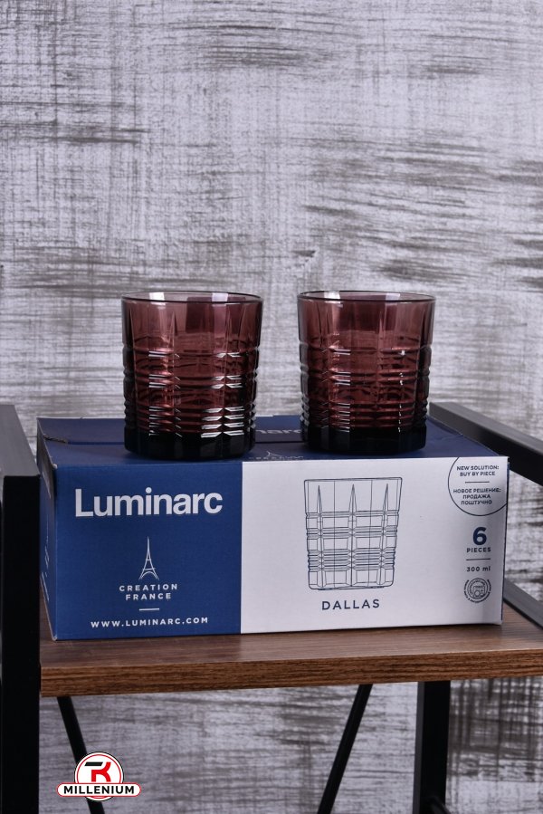 Набір склянок "Даллас" 300мл "Luminarc" арт.P9278