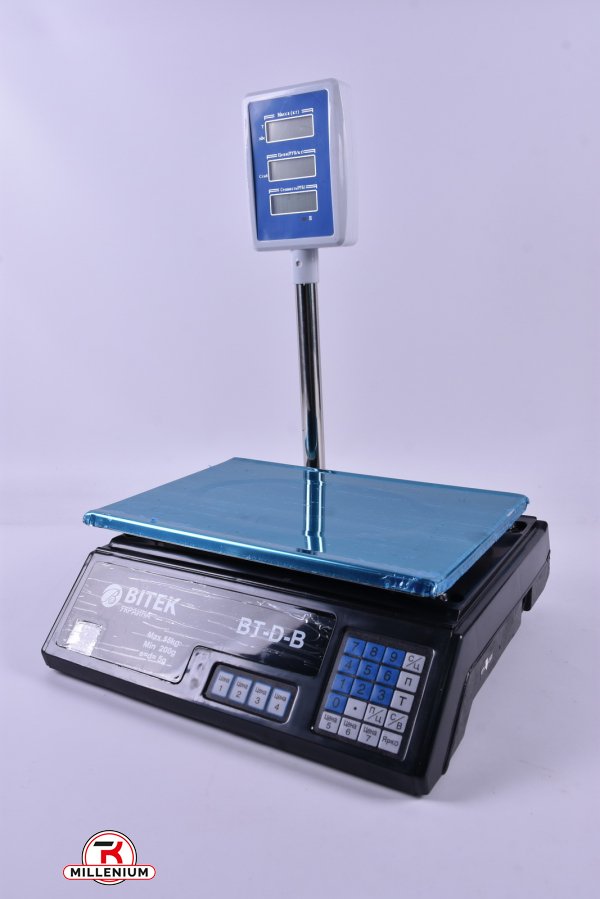 Весы электронные 55кг (аккумулятор 6V) BITEK арт.YZ-208