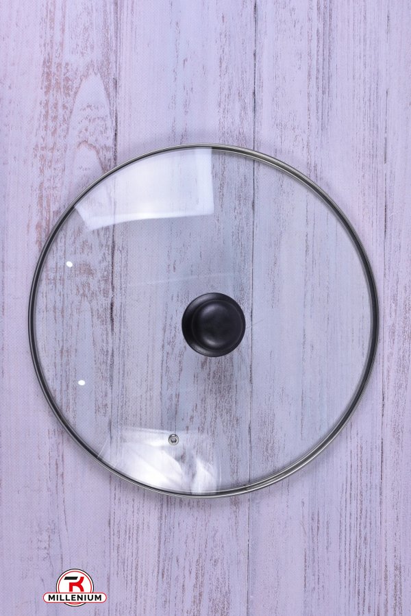 Крышка стеклянная кухонная D=32см "STENSON" арт.MH-2065