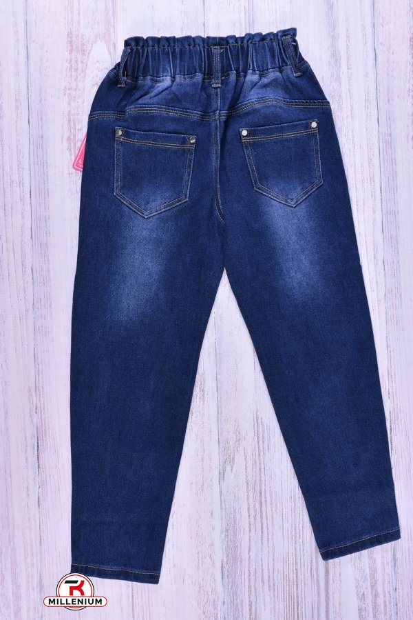 Штани джинсові для дівчинки стрейчеві "L Зріст в наявності : 122, 128, 140, 152 арт.H-2530