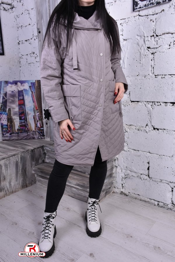 Жіноче пальто (color 65) демісезонне "OLANMIR" Розміри в наявності : 48, 50, 52, 54, 56 арт.B689