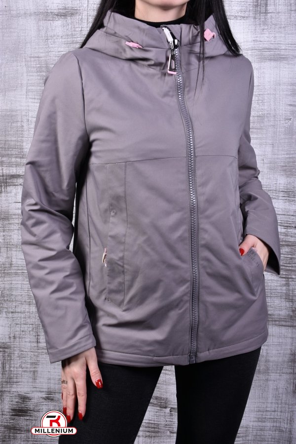 Куртка жіноча (color 59) демісезонна "OLANMIR" Розмір в наявності : 44 арт.B566