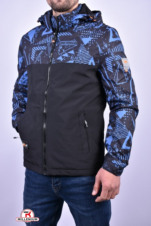 Куртка чоловіча (col.12) з плащової тканини демісезонна "PANDA" Розмір в наявності : 46 арт.L7208