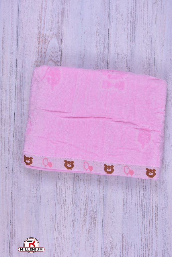 Одеяло детское (цв.розовый) размер 110/110см вес 580гр."COLORFUL HOME" арт.5392-A