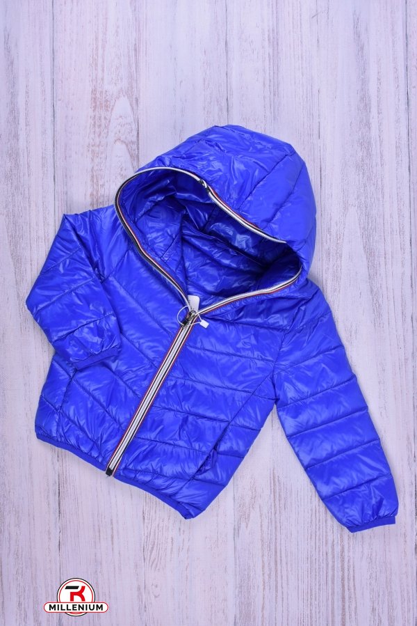 Куртка для дівчинки (кол. синій) болонева Зріст в наявності : 92, 104, 110, 116 арт.013