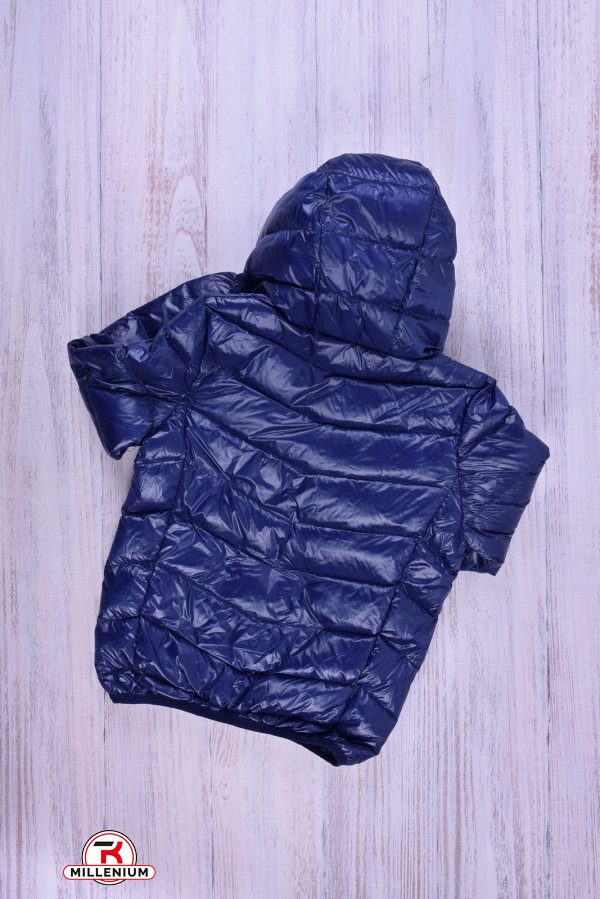 Куртка для девочки (цв.т.синий) болоневая Рост в наличии : 92, 104, 116 арт.013